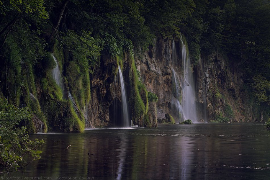 Национальный парк Плитвицкие озера в Хорватии 