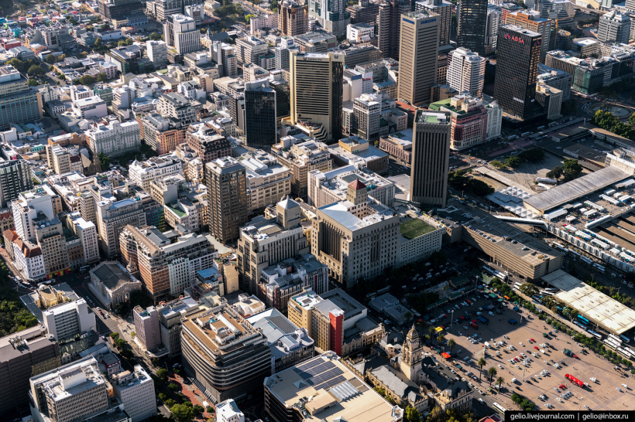 Кейптаун с высоты — самый красивый город Африки