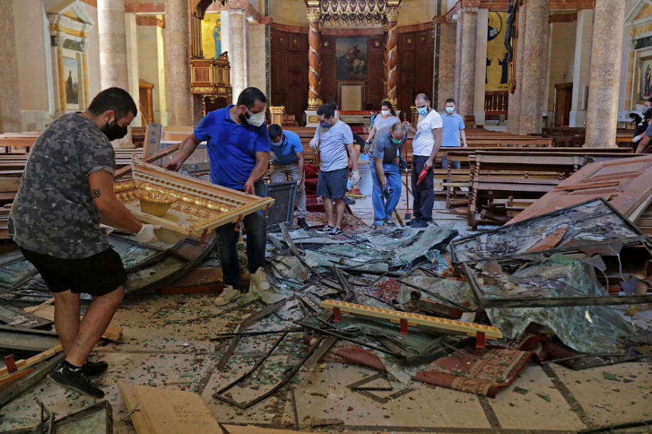 Взрыв в Ливане: на следующий день 