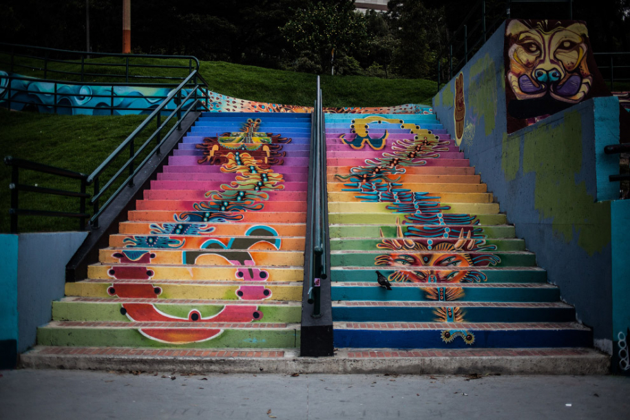 Стрит-арт в Колумбии 