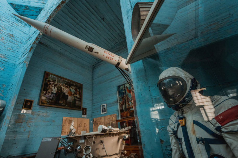 Уникальный Музей космонавтики в церкви 