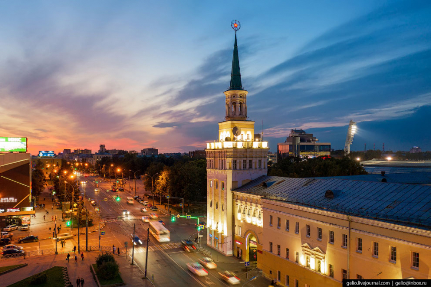 Ярославль с высоты — столица Золотого кольца России 