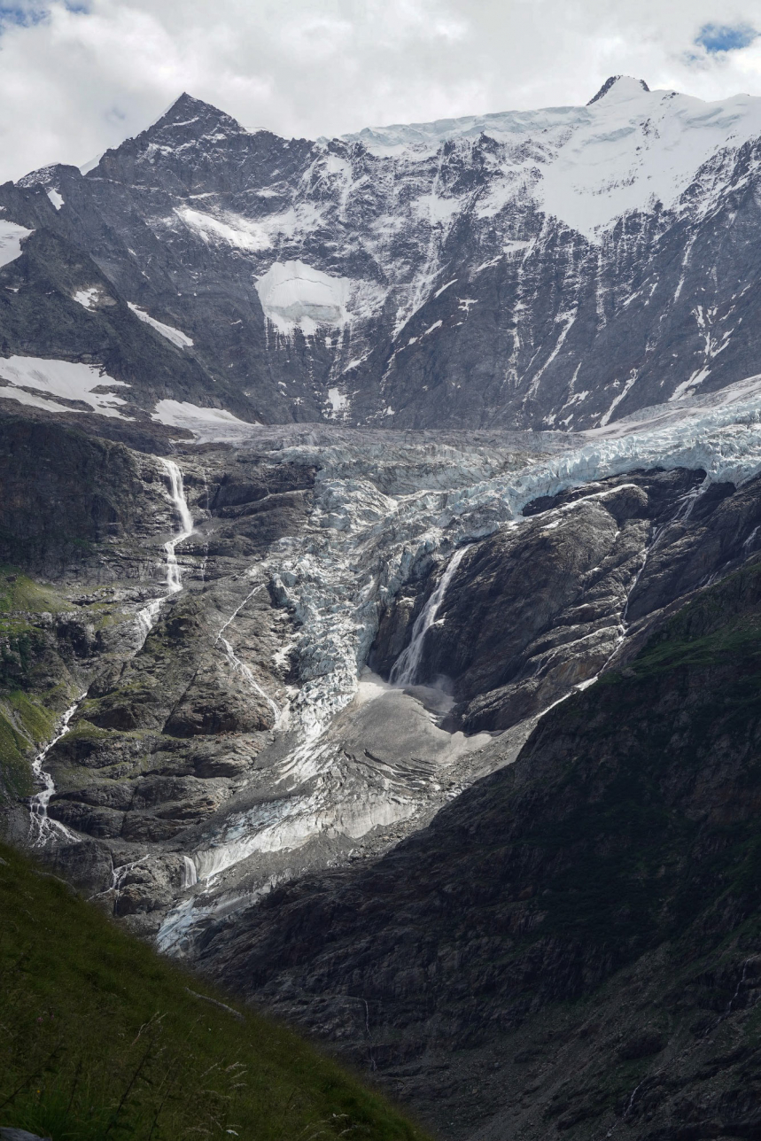 Остатки ледника, Швейцарские Альпы