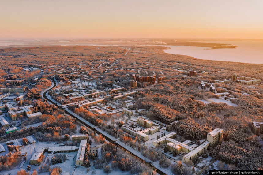Новосибирский Академгородок – город учёных посреди сибирской тайги 