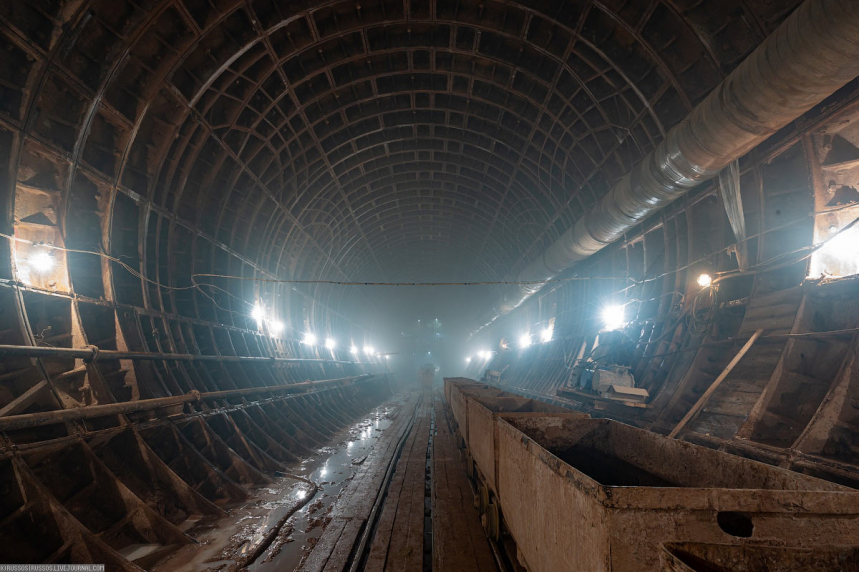 Подземный мир метро Москвы 