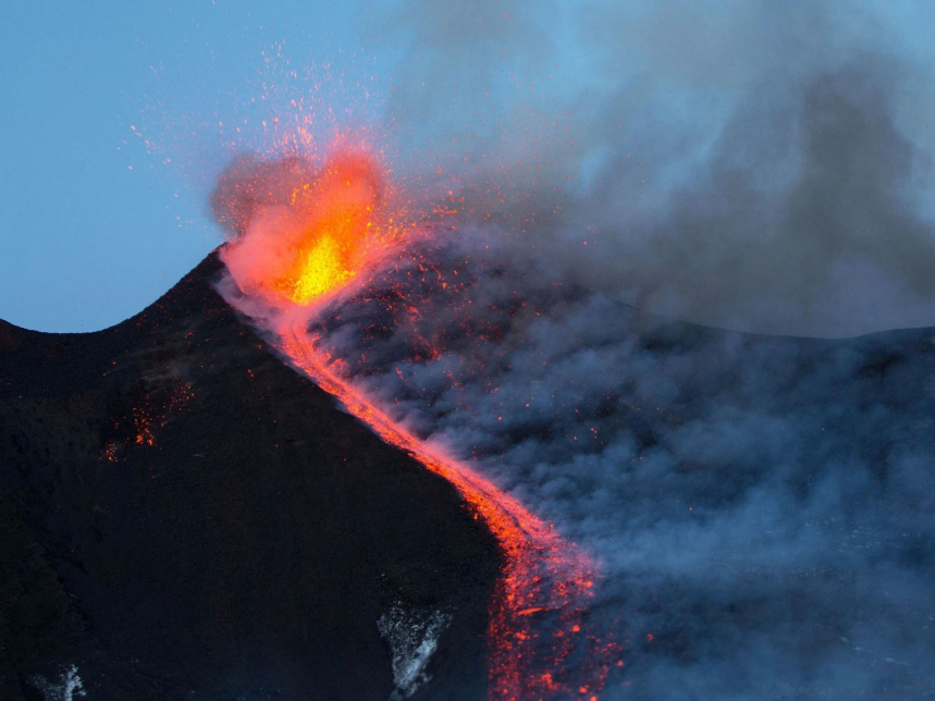 Извержения вулканов в 2020 году 