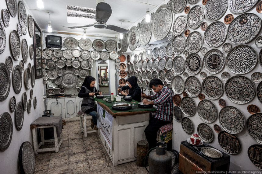 Настоящий иранский базар 