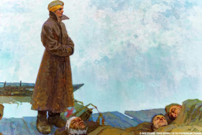 Выставка советских художников о войне 