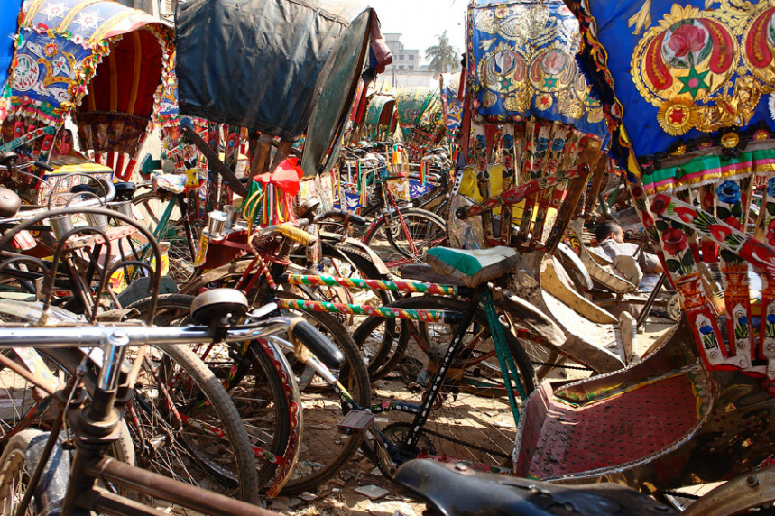 Топ-30 повозок рикш из Бангладеша 