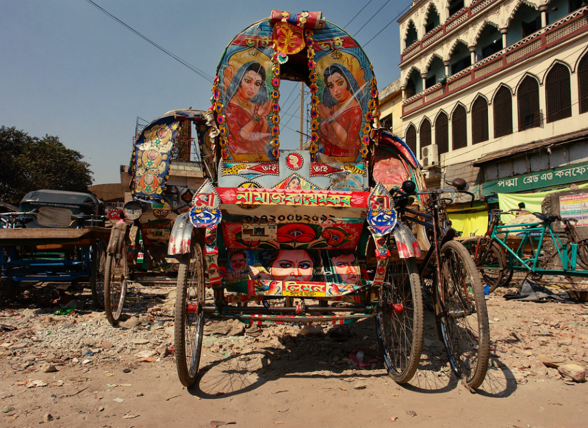 Топ-30 повозок рикш из Бангладеша 