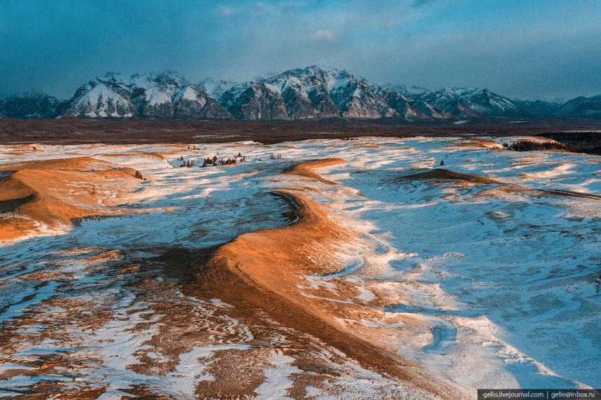 Чарские пески – самая северная пустыня в мире 