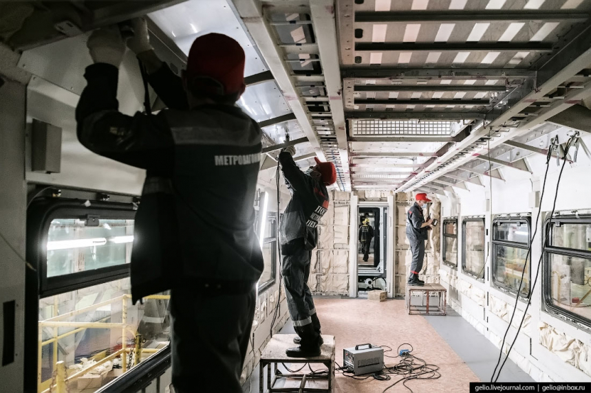 «Метровагонмаш» – как производят самые современные поезда метро 
