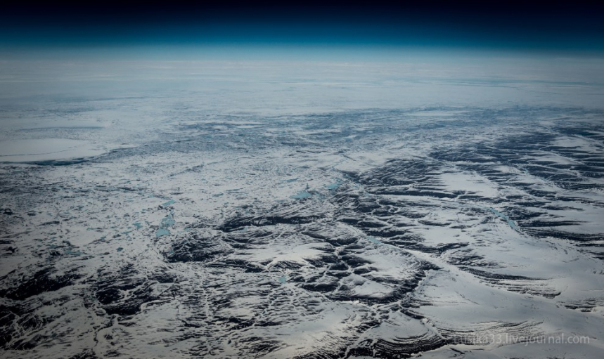Земля, увиденная с неба: сибирские просторы 