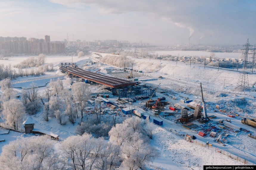 Зимний Новосибирск — 2021 