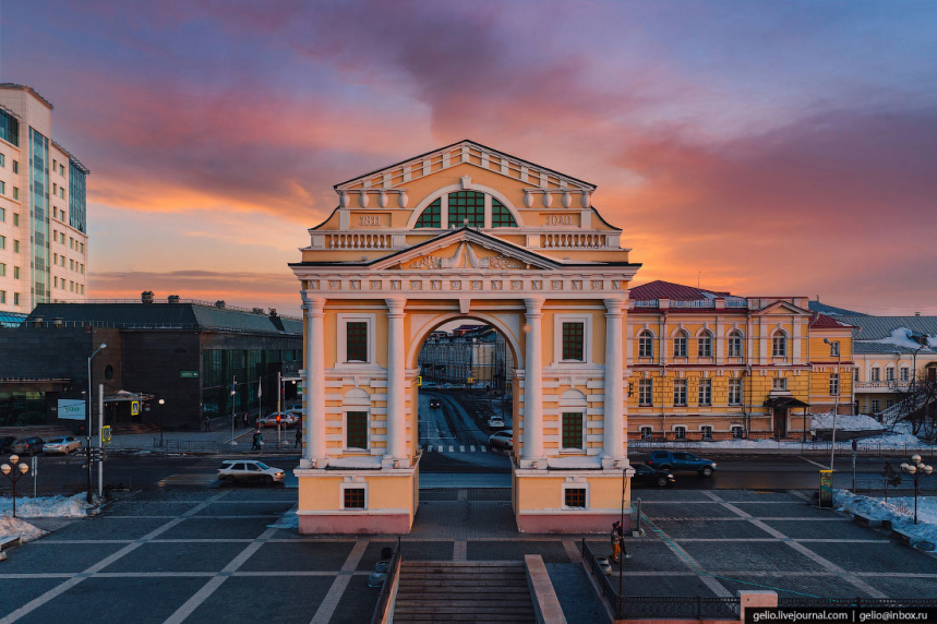 Иркутск с высоты – культурная столица Восточной Сибири 