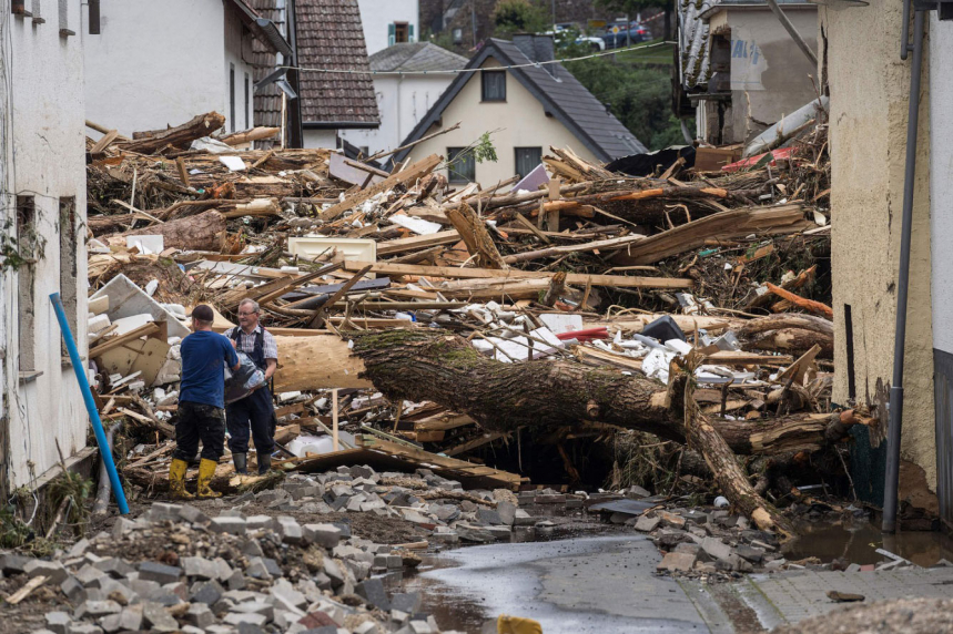 Катастрофическое наводнение в Западной Европе 2021 