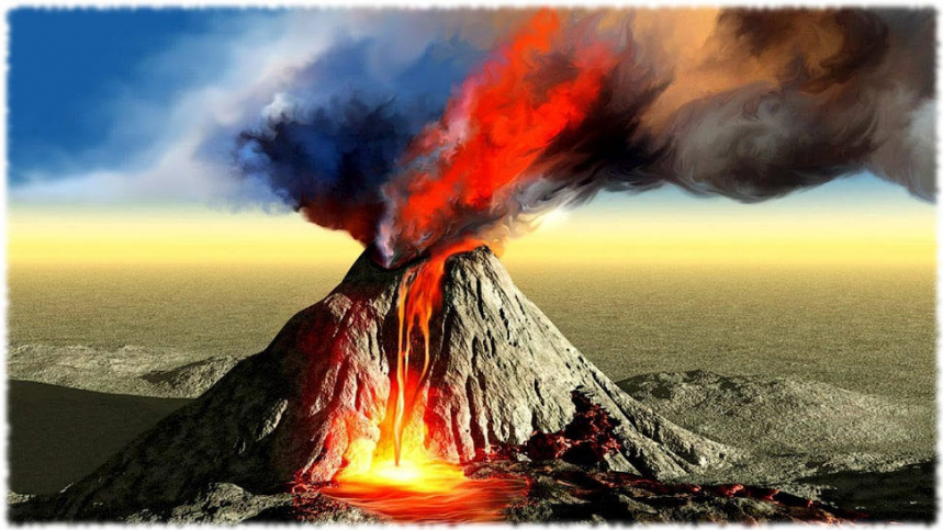 Самые мощные извержений вулканов в истории 