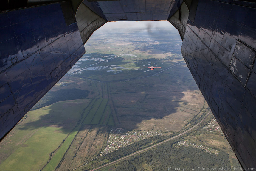 Красивые фотографии самолетов в полете 