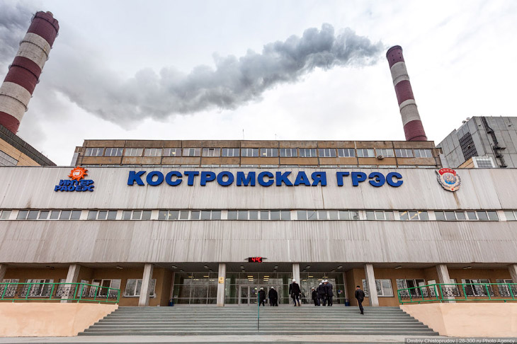 Одна из крупнейших тепловых электростанций Европы 