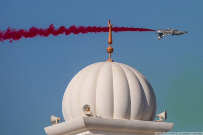 Dubai Air Show 2021. Эффектные кадры с авиашоу 