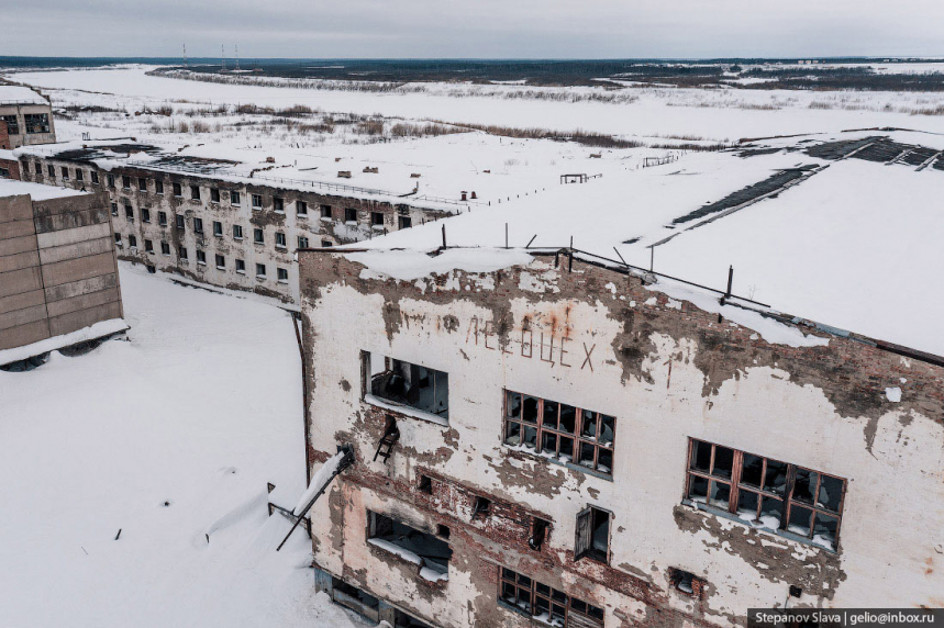 Игарка — первый советский город на вечной мерзлоте 